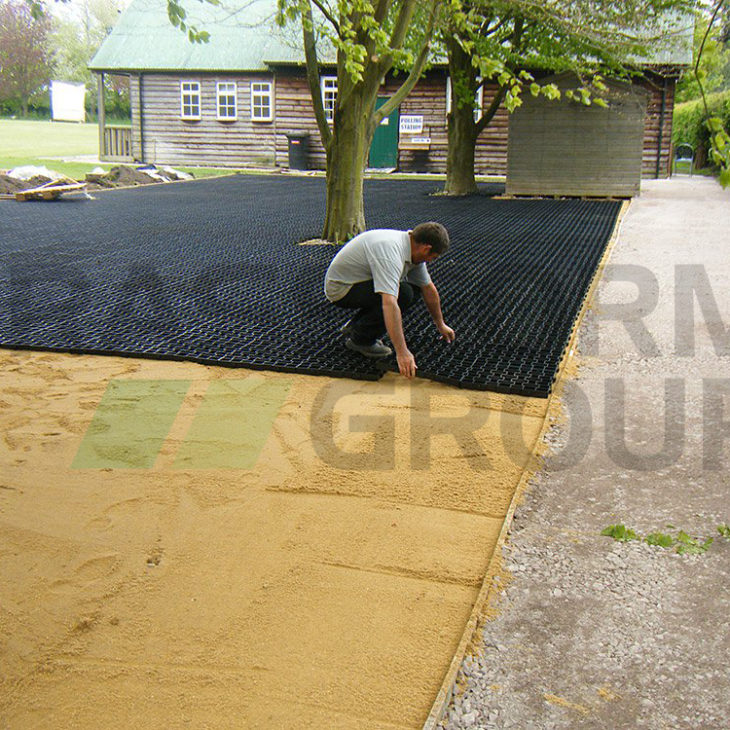 Grass Paving Permeable Block Paving Geogrids