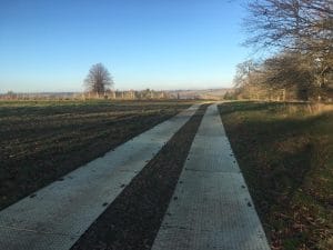 Twin Trackway in Trakmats. - Leeds Castle